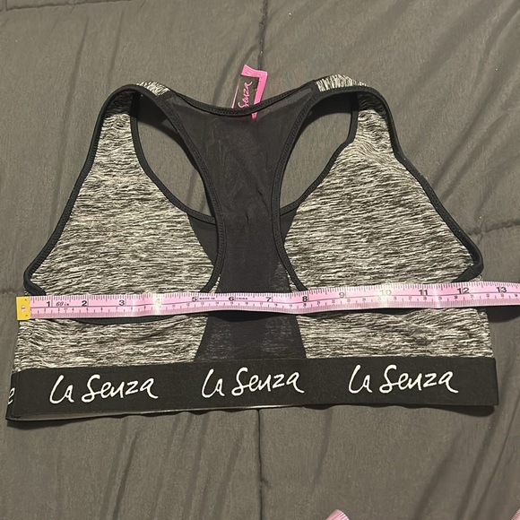 La Senza Gray and Black Sports Bra with Racerback Design - Picture 6 of 6